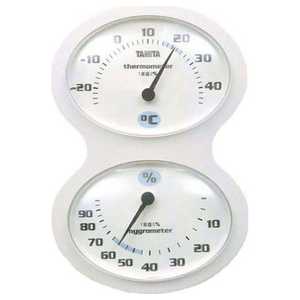 タニタ 温湿度計(ホワイト) TT‐509‐WH (ホワイト)