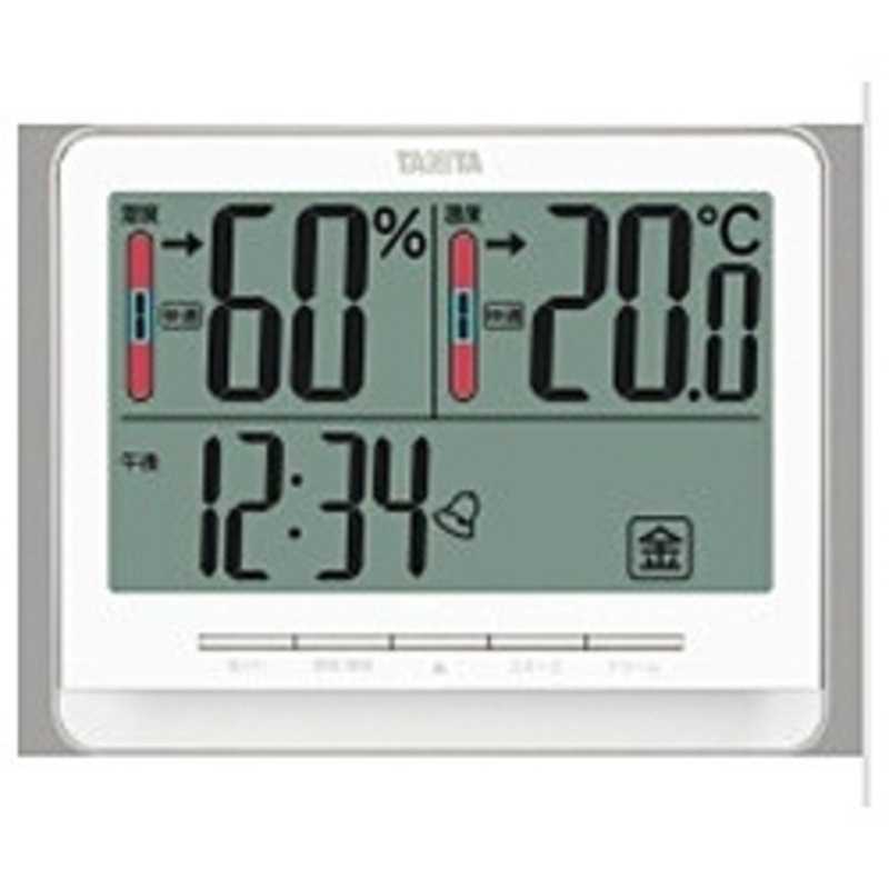 タニタ タニタ デジタル温湿度計 TT‐538‐WH (ホワイト) TT‐538‐WH (ホワイト)