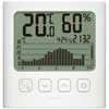 タニタ グラフ付きデジタル温湿度計 TT580WH