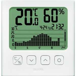 タニタ グラフ付きデジタル温湿度計 TT581_