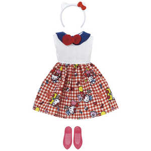 タカラトミー リカちゃん マイチョイス サンリオキャラクターズ ワンピ＆カチューシャ ハローキティ
