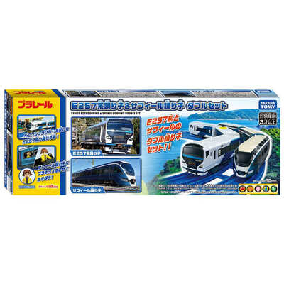 （お値下げ交渉OK）プラレールバラエティセット タカラトミー 【アウトレット】プラレール E257系踊り子＆サフィール