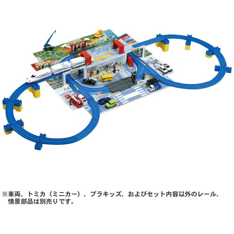 タカラトミー タカラトミー プラレール ひろげて立体!トミカとプラレールの街マップ ひろげて立体!トミカとプラレｰルの街マップ ひろげて立体!トミカとプラレｰルの街マップ