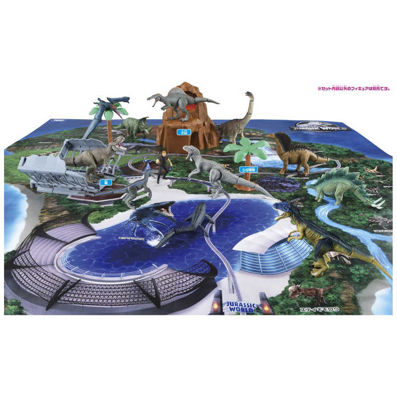 タカラトミー タカラトミー アニア ジュラシック・ワールド おおきな恐竜王国マップ  