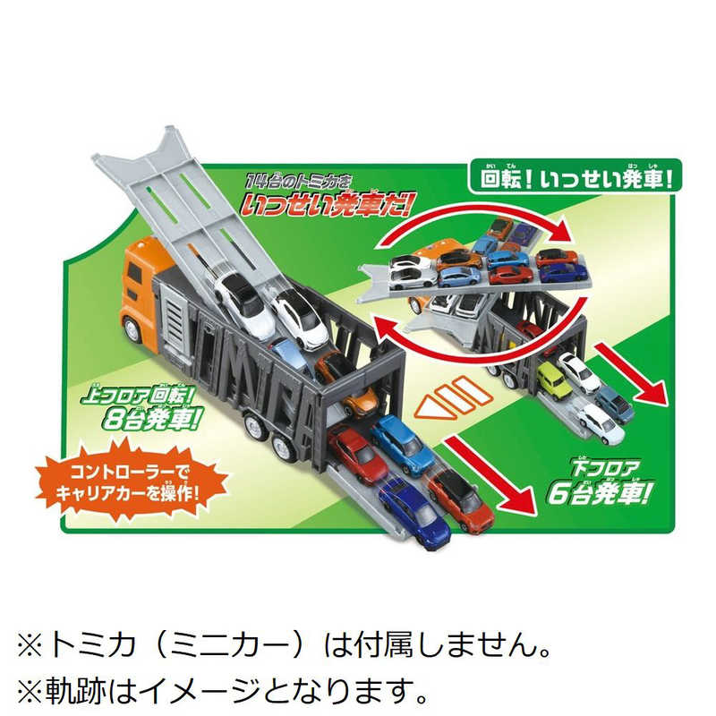 タカラトミー タカラトミー トミカタウン 大回転発車！リモコンビッグキャリアカー  