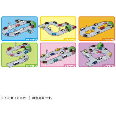 タカラトミー トミカタウン くみかえかんたん！ベーシックどうろセット