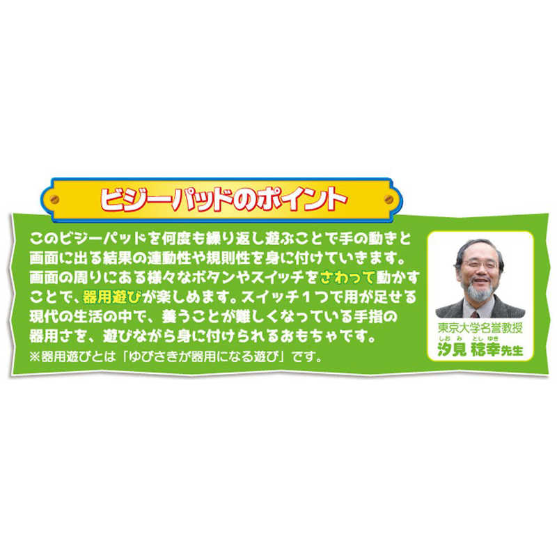 タカラトミー タカラトミー さわって知育 ビジーパッド ディズニーキャラクターズ  