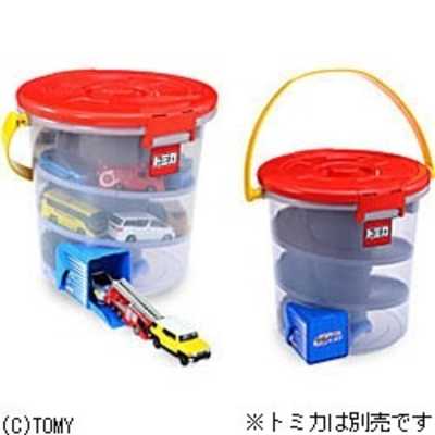 タカラトミー トミカワールド どんどんでてくる!でるでるバケツ の通販