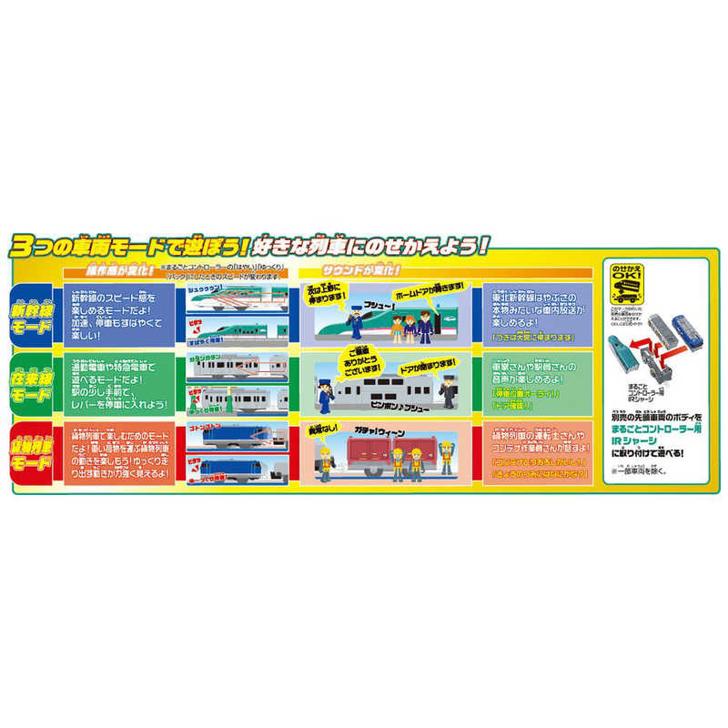 タカラトミー タカラトミー 乗車確認！出発進行！まるごと鉄道体験！ E5系はやぶさコントロールセット  