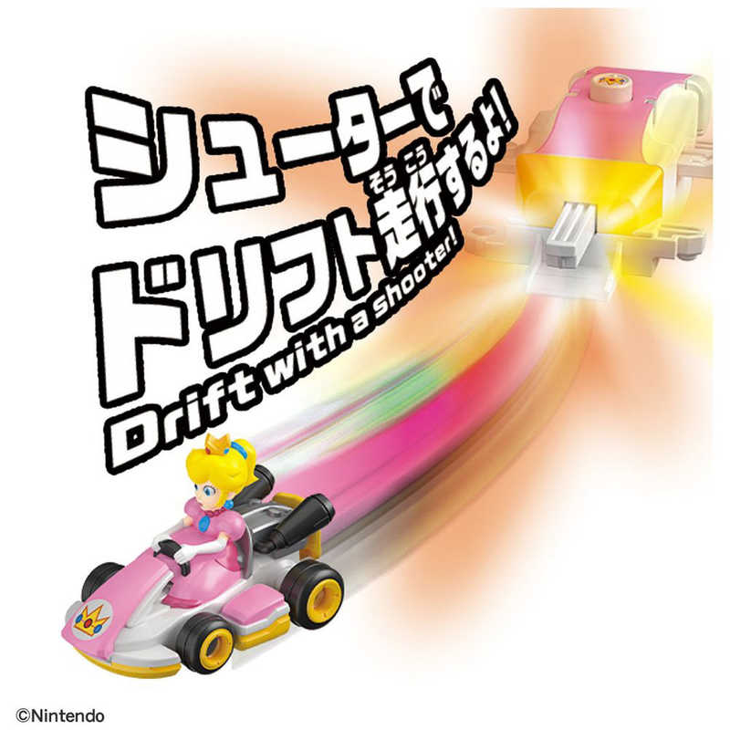 タカラトミー タカラトミー ドリフトトミカ マリオカート ドリフトスターターセット ピーチ＆スタンダードカート  