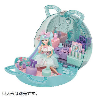 タカラトミー リカちゃん ジェラートヘアメイクバッグ の通販