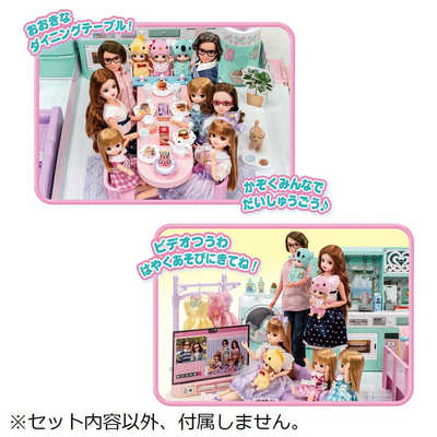 タカラトミー リカちゃん ブランコとすべりだいのある ラ・メゾン の