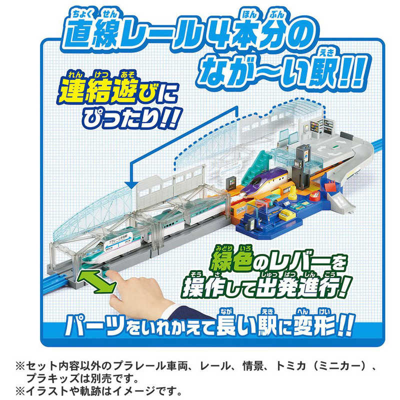 タカラトミー タカラトミー プラレール レバーでアクション＆サウンド！ビッグステーション  