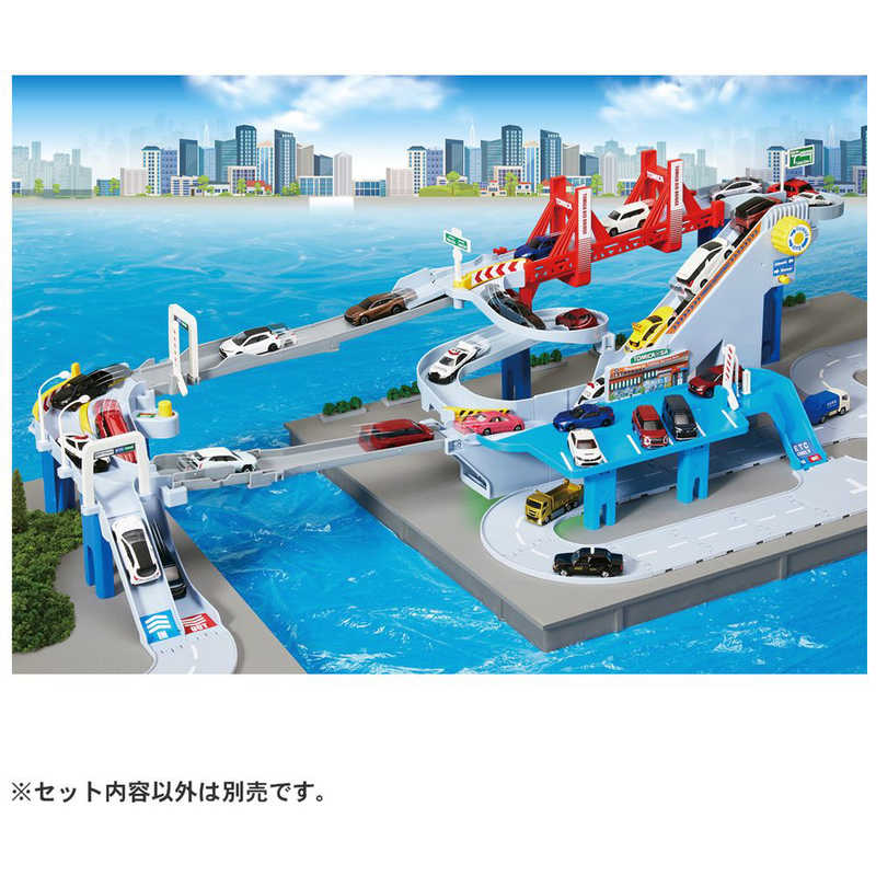 タカラトミー タカラトミー コースがのび～る！2WAYにぎやか高速どうろ  