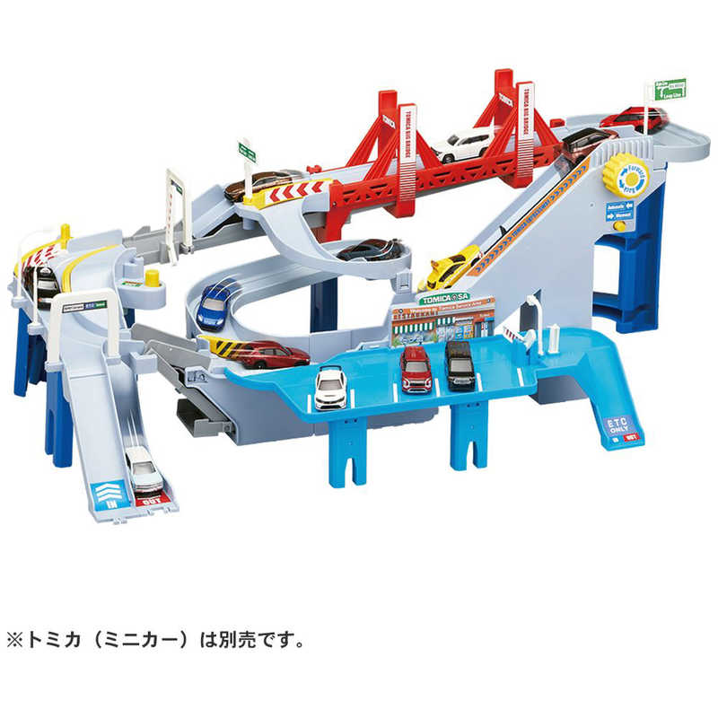 タカラトミー タカラトミー コースがのび～る！2WAYにぎやか高速どうろ  