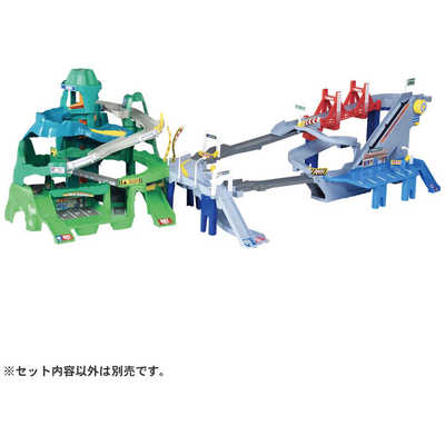 タカラトミー コースがのび～る！2WAYにぎやか高速どうろ の通販
