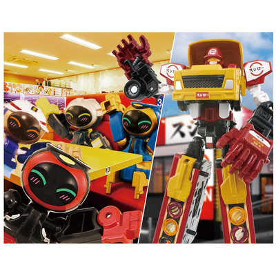 トミカヒーローズ ジョブレイバー 特装合体ロボ ジョブレイバー｜トミカ｜おもちゃのタカラトミー