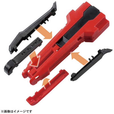 タカラトミー ベイブレードX BX-30 カスタムグリップ レッドVer