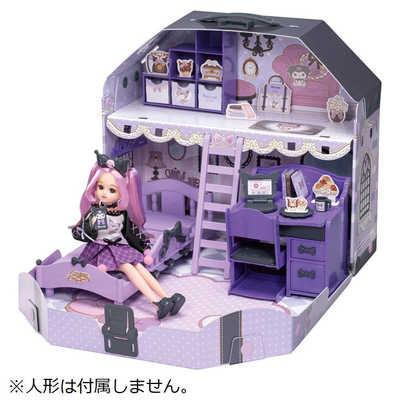 タカラトミー リカちゃん クールなクロミ リカちゃんルーム の通販