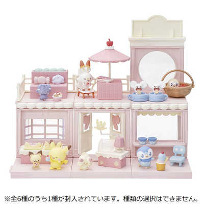 ポケピース コレクションハウス 〜Sweets shop〜 6種類 タカラトミー ポケットモンスター ポケピース コレクションハウス
