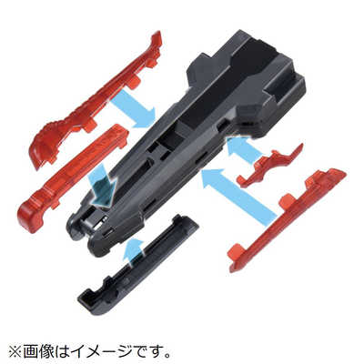 タカラトミー ベイブレードX BX-41 ラバーカスタムグリップ ガンメタ