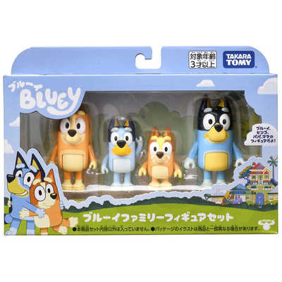 タカラトミー ブルーイ ブルーイファミリーフィギュアセット の通販