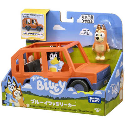 busy wheels MaiyaPen対応　ブルーイ　Bluey タカラトミー ブルーイ ブルーイファミリーカー の通販 - カテゴリ