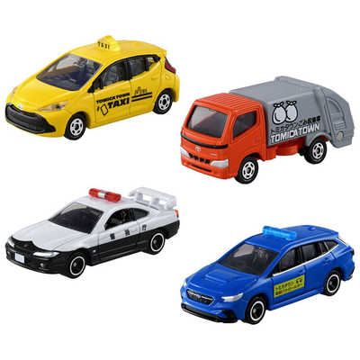 タカラトミー 集まれ！トミカタウンではたらく車セット の通販
