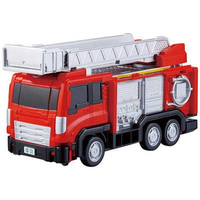 タカラトミー トミカビークルタウン 変形はしご消防車(トミカ付き) の