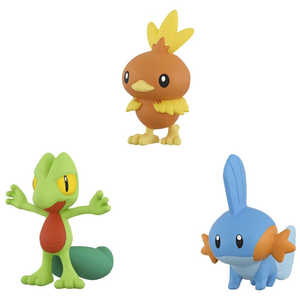 タカラトミー ポケットモンスター ポケモン30周年記念 モンコレ旅立ちの3匹セット ホウエン地方 