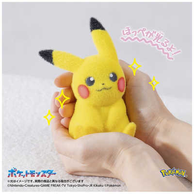 タカラトミー ポケットモンスター てのひらピカチュウ ぽけふわ の通販