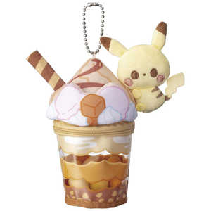 タカラトミー ポケットモンスター ポケピース キャラメルパフェぬいぐるみチャーム ピカチュウ タカラトミー ポケットモンスター ポケピース キャラメルパフェぬいぐるみチャーム ピカチュウ