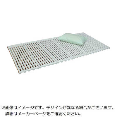 蝶プラ工業 蝶プラ すのこベッドエアースリープ アイボリー 782436 の 