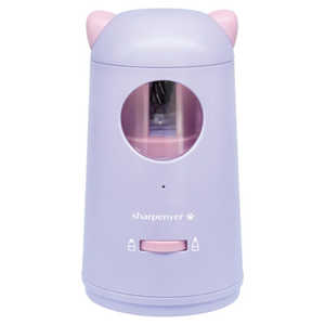 デビカ 充電式えんぴつけずりシャープニャー パープル 043748