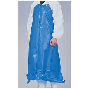 遠藤商事 機能性エプロン ガードロン 塩ビ抗菌 ひもS ブルー <SEP8603> SEP8603