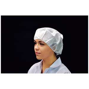 遠藤商事 帯電帽 トップメッシュ(20枚入) L ホワイト 66131W ＜STI0503＞ STI0503