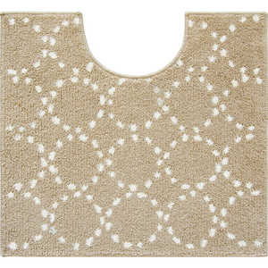 オカトー ナチュラル トイレマット ドットベージュ NATURALMAT オカトー ナチュラル トイレマット ドットベージュ NATURALMAT