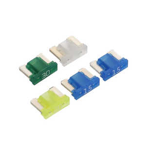 エーモン工業 低背ヒューズセット 15/20/25/30A (約11×9×4mm)/計5個入り 3688