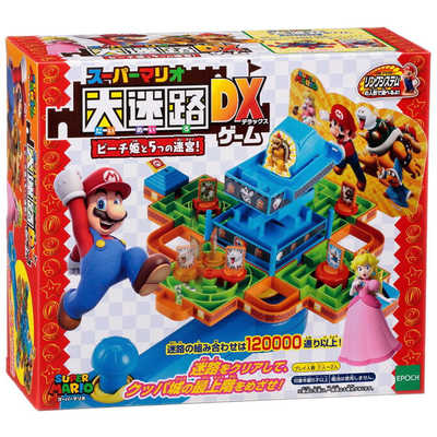 エポック社 EPOCH スーパーマリオ 大迷路ゲームDX ピーチ姫と5つの迷宮