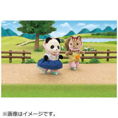 エポック社 EPOCH シルバニアファミリー DF-17 るんるんサイクリング