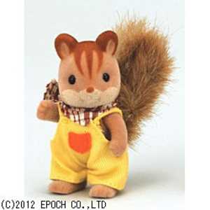 エポック社 EPOCH シルバニアファミリー くるみリスの男の子 エポック社 EPOCH シルバニアファミリー くるみリスの男の子