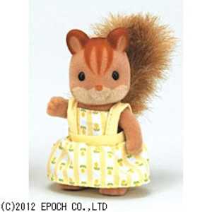 エポック社 EPOCH シルバニアファミリー くるみリスの女の子 エポック社 EPOCH シルバニアファミリー くるみリスの女の子