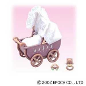 エポック社 EPOCH シルバニアファミリー うば車セット エポック社 EPOCH シルバニアファミリー うば車セット