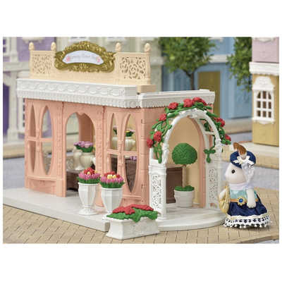 エポック社 EPOCH シルバニアファミリー ロｰズアｰチ・フラワｰポット の