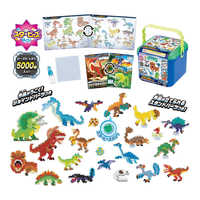 エポック社 EPOCH アクアビｰズ AQ-E01 5000ビｰズバケツ 恐竜大図鑑