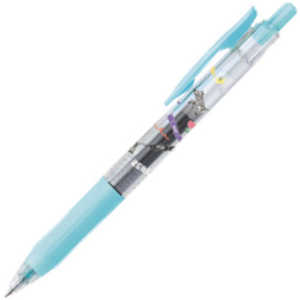 エスシー 古川紙工×サラサクリップ 0.5 ミルクブルー/黒インキ JJ15-SC-MKBL