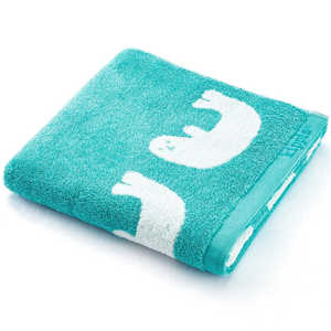 タオル美術館 kippis あざらし バスタオル グリーン タオル美術館 kippis あざらし バスタオル グリーン