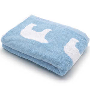 タオル美術館 kippis くま バスタオル ブルー タオル美術館 kippis くま バスタオル ブルー