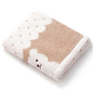 タオル美術館 ナチュラルベアドット フェイスタオル アイボリー TMOC タオル美術館 ナチュラルベアドット フェイスタオル アイボリー TMOC