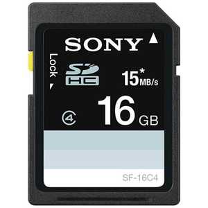 ソニー　SONY SDHCメモリカｰド [Class4対応/16GB] SF-16N4